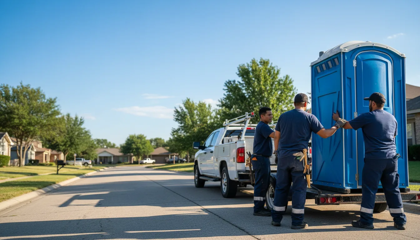 Portable Toilet Rental in Mount Sterling, IA near me